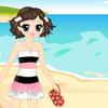 play Baby Girl Enjoys In Beach