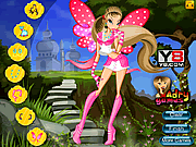 play Winx Flora Dressup