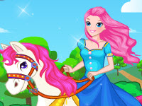 play Princess On White Horse