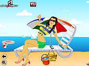 play Beach Fashion Dress Up