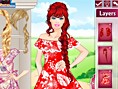 Floral Doll Dressup