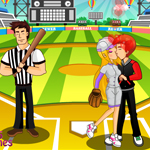 play Baseball Kissing