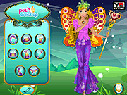 play Barbie'S Fairylicious Dress Up