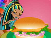 play Monster High Burger