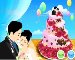 play Dazzle Beautiful Wedding Cake