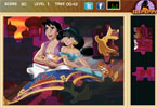 play Puzzle Mania - Aladdin And Jasmine