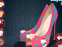 Hello Kitty Fan Shoe