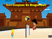 play Bart Simpson Vs Dragon Ball