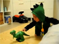 Baby Scared By Dinosaur Video Free Download, Online Free Funny Clips