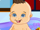 play Cute Baby Bathing