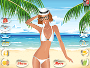 play Lady On The Beach