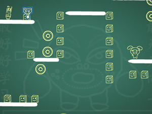 play Cute Rabbit In Stationery World