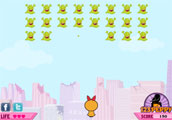 play The Powerpuff Girls Alien Attack