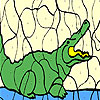 play Angry Crocodile Coloring