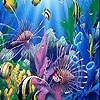 play Diverse Fishes In The Sea Slide Puzzle