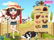 play Farmer Girl Dress Up