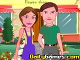 play Flower Shop Kissing