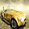 play Old Golden Car Slide Puzzle