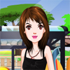 play Walking Girl Dressup