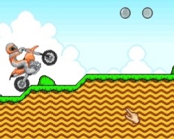 play Orange Motorbike Racing