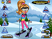 play Yasmine Ice Skiing Dress Up