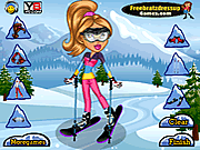 Yasmine Ice Skiing Dress Up