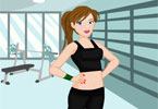 play Fitness Model Dress Up