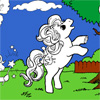 play Fancy Pony Coloring