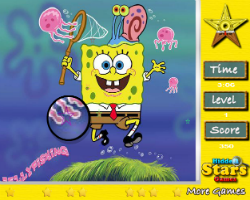 play Sponge Bob Hidden Stars