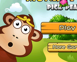 play Monkey Pick Peaches 2