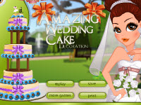 play Amazing Wedding Cake Decoration