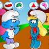 play Smurfs Couple Dressup
