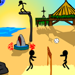play Stick Save 5 Beach Party