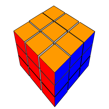 play Virtual Rubriks Cube