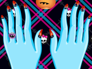 play Monster High Manicure