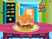 play Huge Burger Cooking