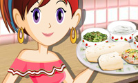 play Sara'S Cooking Class: Burritos