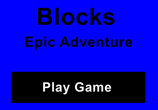 play Blocks Epic Adventure