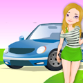 play Cute Girl Parking