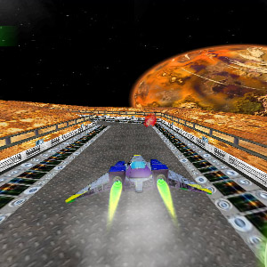 play Spaceship Racing 3D