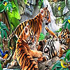 play Funny Tigers Puzzle