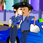 play Police Kissing