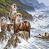 play Badgers In The Sea Puzzle