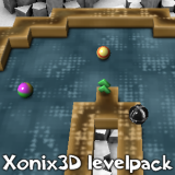play Xonix 3D. Level Pack