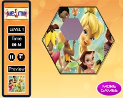 play Tinkerbell Fix The Puzzle