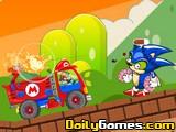 play Mario Zombie Truck Shot