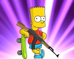play Simpsons Bart Rulez