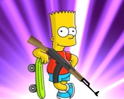 play Simpsons Bart Rulez