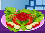 play Yummy Crab Meal