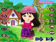 play Dora Spring Dress Up